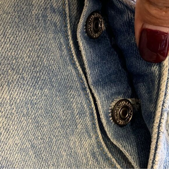 ABERCROMBIE &‎ FITCH The Dad High Rise Fold Over Waist Size 18R - Picture 7 of 11